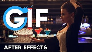 Como Hacer un Gif en After Effects Tutorial [upl. by Song800]