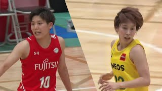 【Wリーグ屈指のPG対決！】町田瑠唯 vs 宮崎早織 20221029  第24回Wリーグ 第2週） [upl. by Faxon620]