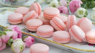 French Macaron Recipe  ALL the Tips and Tricks [upl. by Airbmac]