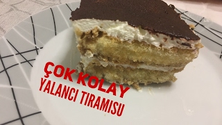 Çok kolay yalancı tiramisukolay tarifler [upl. by Akeber926]