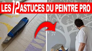 PEINDRE  LES 12 ASTUCES POUR DÉBUTANT [upl. by Elynad]