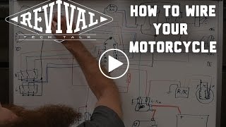 How to Wire Your Motorcycle  Revival Cycles Tech Talk [upl. by Nandor327]