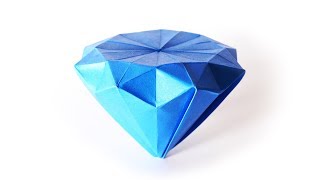 Origami Diamond Jeremy Shafer Oригами おりがみ Oριγκάμι 折纸 摺紙 พับ 종이접기 Paper Crafts [upl. by Liek]