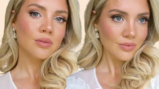 Classic Bridal Makeup Tutorial  DIY Bride  Elanna Pecherle [upl. by Inatsed]