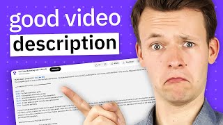 How to Write a YouTube Description Tips and Examples [upl. by Junji]