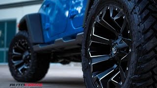 Jeep Wrangler Feature  Fuel Assault Wheels  AutoCraze [upl. by Nilre]