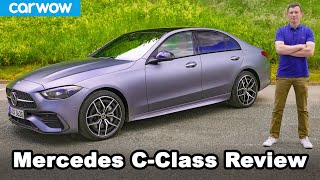 Mercedes CClass 2021 review  SClass luxury for less [upl. by Aela]