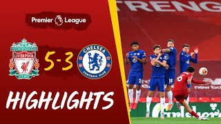 Highlights Liverpool 53 Chelsea  Eightgoal thriller before the trophy lift [upl. by Inoy]