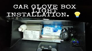 How to install glove box light in car [upl. by Jordison]