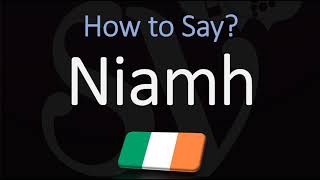 How to Pronounce Niamh CORRECTLY Irish Names Pronunciation [upl. by Jamilla]