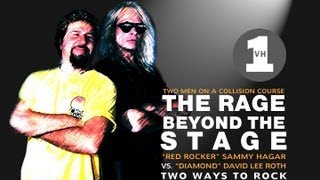 THE RAGE BEYOND THE STAGE  HAGAR VS ROTH [upl. by Gran]