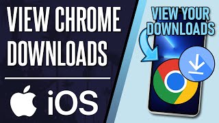 How to View Chrome Downloads on iPhone amp iPad iOS [upl. by Burkle706]