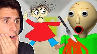 Playtime KILLED BALDI  Baldis Basics [upl. by Aubarta]