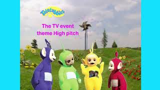 Teletubbies TV event theme High pitch [upl. by Aisac247]