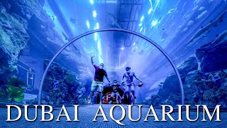 Exploring DUBAI AQUARIUM amp UNDERWATER ZOO [upl. by Ihteerp]