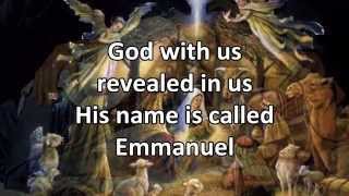 Emmanuel Christmas version  Instrumental with Lyrics no vocals [upl. by Mita]