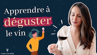 Comment DÉGUSTER un VIN  Les 4 étapes simples de la dégustation 🍷 [upl. by Reginauld]