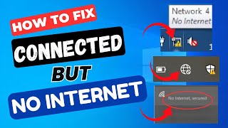 How to Fix ‘No Internet Access’ or ‘Unidentified Network’ on Windows – Quick amp Easy Solution [upl. by Tserrof]