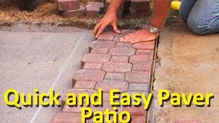 How to Lay Patio Pavers [upl. by Sherye]