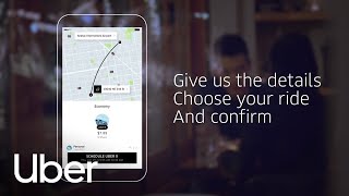 How to Schedule a Ride with Uber  Uber Support  Uber [upl. by Aniham]