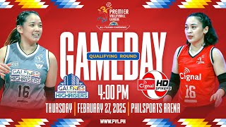 GALERIES TOWER vs CIGNAL  Full Match  Qualifiers  202425 PVL AllFilipino Conference [upl. by Fitalludba]