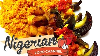 HOW TO COOK JOLLOF RICE  Nigerian Food Recipes [upl. by Nosmoht]