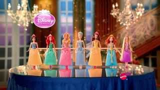 Disney Princess Sparkling Princess Doll Assortment  Mattel [upl. by Salis650]