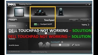 How to Fix Dell Touchpad Problem [upl. by Notse194]