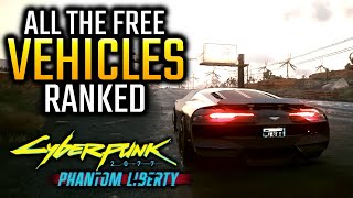 25 FREE Cars amp Bikes in Cyberpunk 2077 [upl. by Ladnyc]