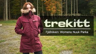 Inside Look Fjallraven Womens Nuuk Parka [upl. by Fritzsche]