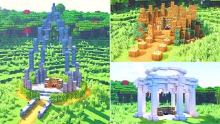 Minecraft 3 Unique Enchanting Room Designs [upl. by Asilehc]