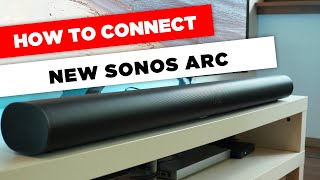 How To Connect Sonos ARC [upl. by Yug107]