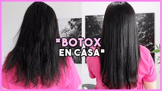 Botox Capilar EN CASA  Así recupero mi Cabello Seco Y Maltratado [upl. by Jaynes]