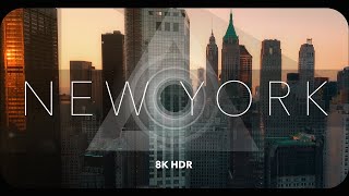 HDR 8k New York City Dolby Vision [upl. by Calan]