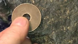 playing with a REAL lodestone NATURAL MAGNET [upl. by Tneicniv]