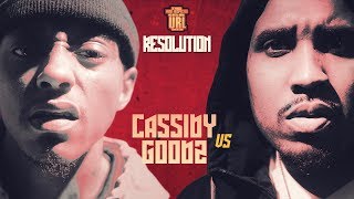 CASSIDY VS GOODZ RAP BATTLE  URLTV [upl. by Ecinaej]