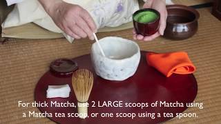 How to make Matcha Traditional Japanese Green Tea [upl. by Gustave]