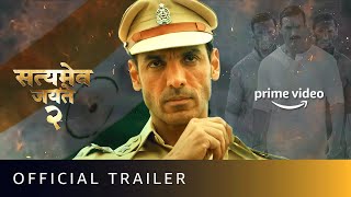 Satyameva Jayate 2  Official Trailer  John Abraham Divya Khosla Kumar  Amazon Prime Video [upl. by Desiri]