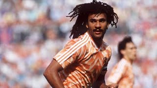 Ruud Gullit The Black Tulip Goals amp Skills [upl. by Juley]