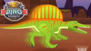 Dino Dana  Dinosaur Race 1 Spinosaurus amp 3 Dinosaurs  Eftsei Gaming [upl. by Nyladnor]