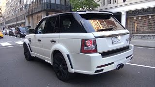 Land Rover Hamann Range Rover Sport Conqueror II  CRAZY SOUND [upl. by Nilpik]