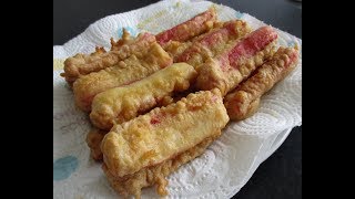 Wannabecook  Fried Crab Sticks [upl. by Alyda512]