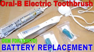 OralB Precision Electric Toothbrush Battery Replacement  Braun Professional Care Smart Series [upl. by Gombosi]