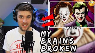 Rapper Reacts to Epic Rap Battles Of History  The Joker vs Pennywise SO MANY BARS [upl. by Gerald]