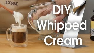 DIY whipped cream in 60 seconds [upl. by Saul928]