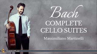 Bach  Complete Cello Suites Massimiliano Martinelli [upl. by Perrine828]