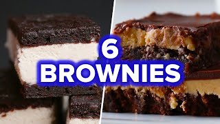 6 Creative Brownie Recipes [upl. by Ecirahc1]