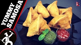 SAMOSA recipe  Everything explained  How to make Perfect SAMOSA with easy steps🍴 70 [upl. by Eceinal]