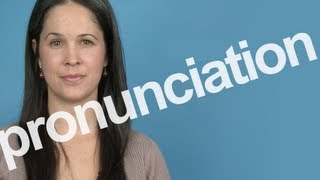 How to Pronounce PRONUNCIATION in American English [upl. by Shipp]