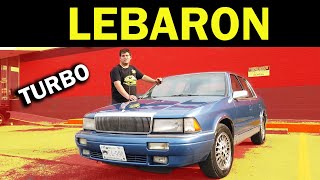 Chrysler Lebaron Turbo 1993  ESTA IMPECABLE ESTE AUTO [upl. by Jermayne]